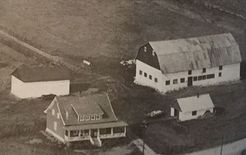 Alphee Bernier's Farm in Ste. Claire, Quebec