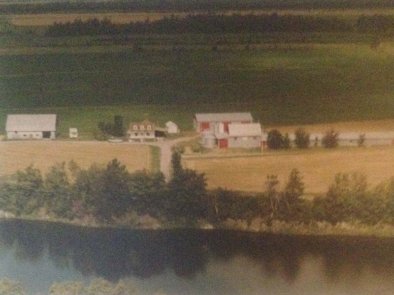 Joel Bernier's parent's farm